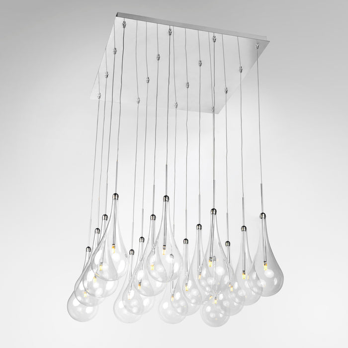 ET2 Larmes 16-Light LED Pendant Model: E20517-18PC