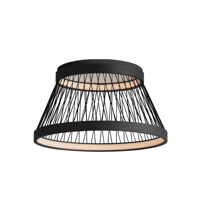 ET2 Loom 23 LED Flush Mount Model: E20980-BK