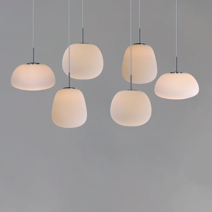 ET2 Puffs 6-Light LED Pendant Model: E21124-11WT