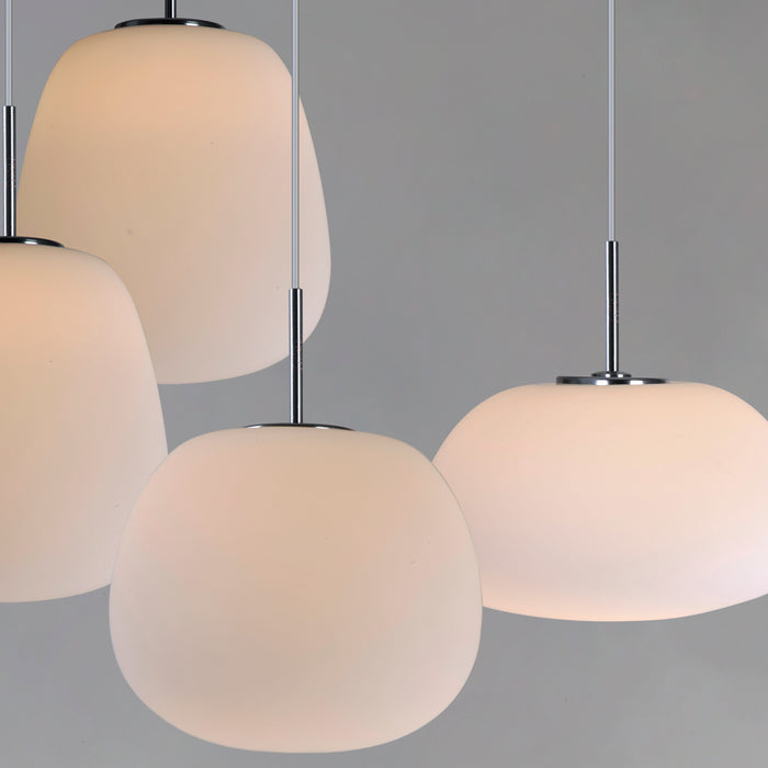 ET2 Puffs 6-Light LED Pendant Model: E21124-11WT