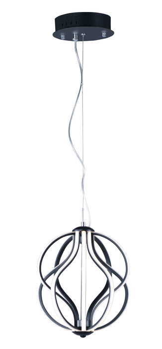 ET2 Aura 12 LED Pendant Model: E21172-BK