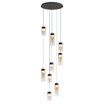 ET2 Highball Amber 9-Light LED Pendant Model: E21189-05GM