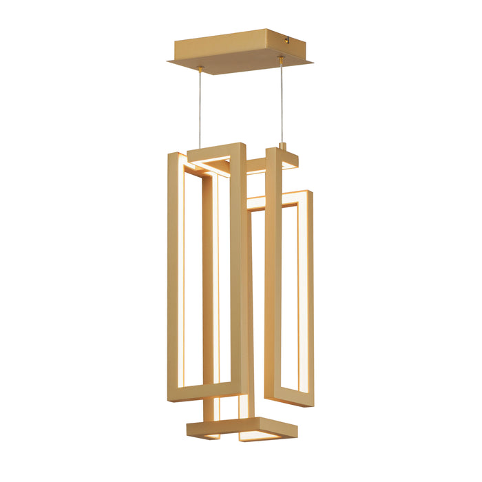 ET2 Penrose 18 LED Pendant Model: E21261-GLD