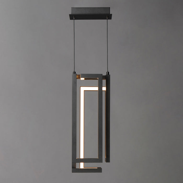 ET2 Penrose 18 LED Pendant Model: E21261-BK