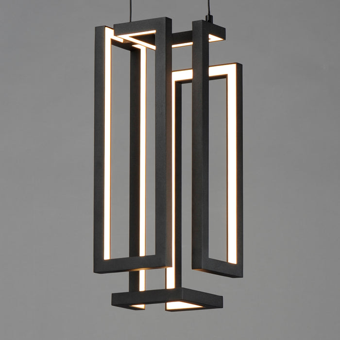 ET2 Penrose 18 LED Pendant Model: E21261-BK