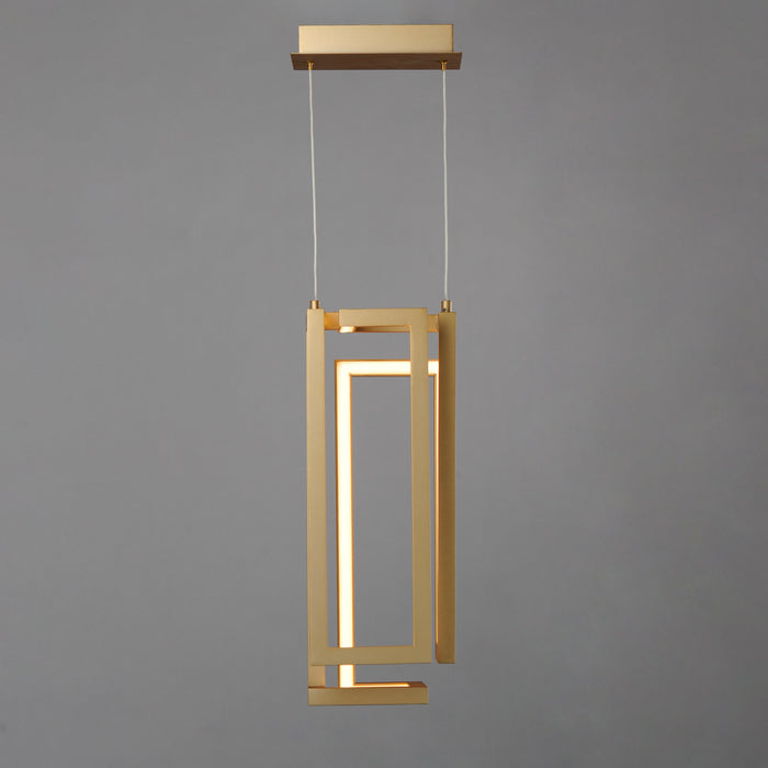 ET2 Penrose 18 LED Pendant Model: E21261-GLD