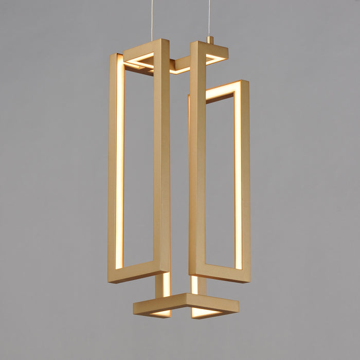 ET2 Penrose 18 LED Pendant Model: E21261-GLD