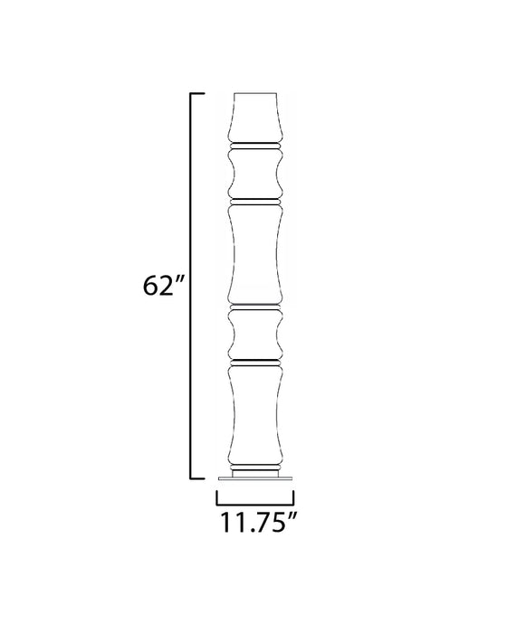 ET2 Syndicate 5-Light LED Floor Lamp Model: E21389-18BK