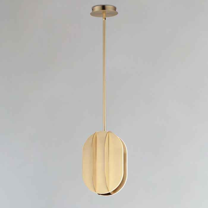 ET2 Interval LED Small Ellipse Pendant Model: E21484-SBR