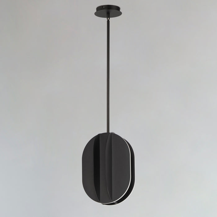 ET2 Interval LED Medium Ellipse Pendant Model: E21486-BK