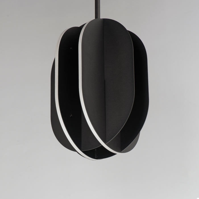 ET2 Interval LED Medium Ellipse Pendant Model: E21486-BK