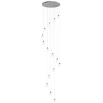 ET2 Dewdrop 15-Light LED Pendant Model: E21569-18PC