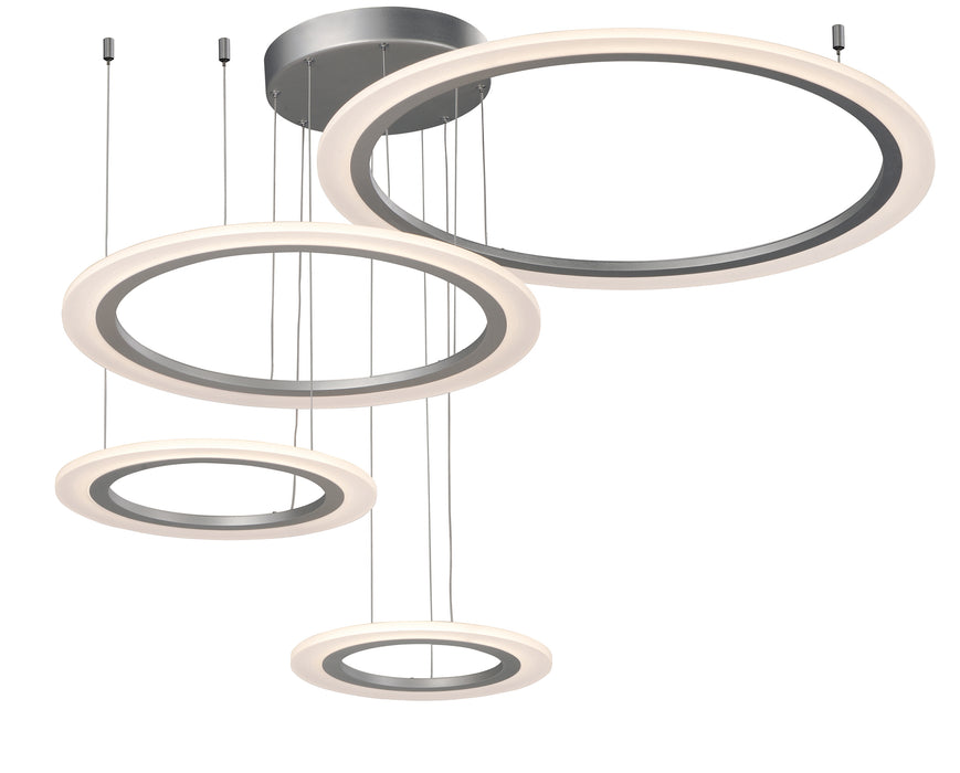 ET2 Saturn II 4-Light LED Pendant Model: E22662-11MS