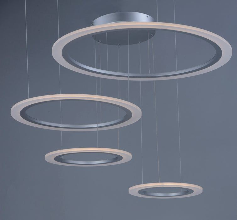 ET2 Saturn II 4-Light LED Pendant Model: E22662-11MS