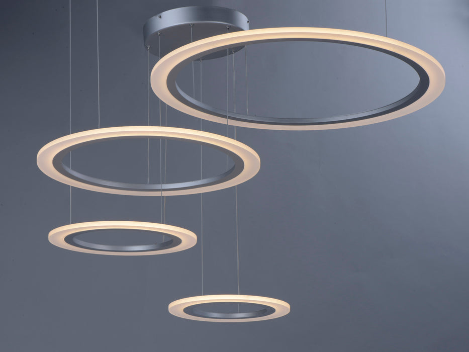 ET2 Saturn II 4-Light LED Pendant Model: E22662-11MS