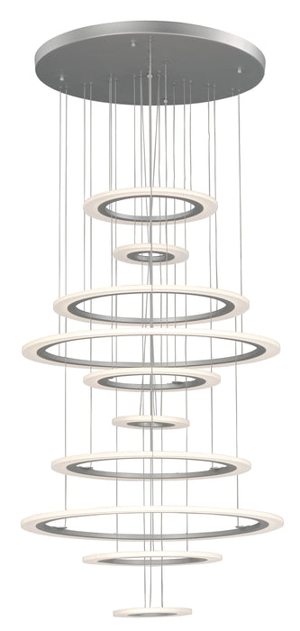 ET2 Saturn II 10-Light LED Pendant Model: E22665-11MS