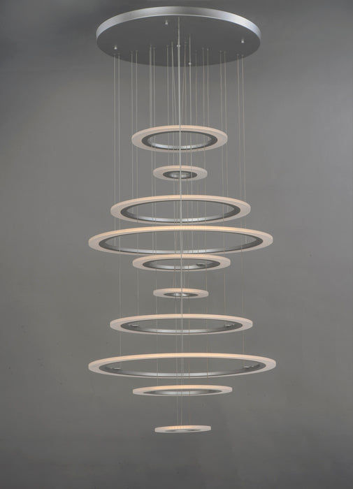 ET2 Saturn II 10-Light LED Pendant Model: E22665-11MS