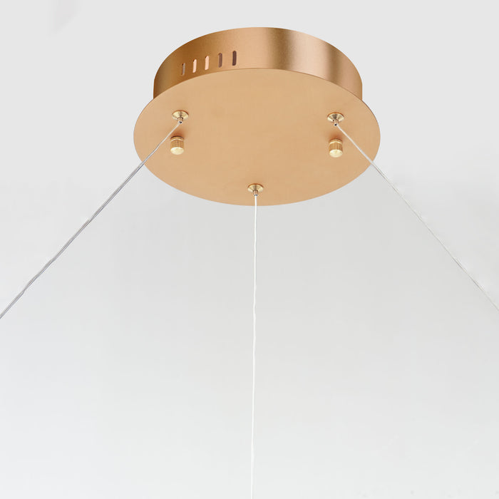 ET2 Groove 24 LED Pendant WiZ Model: E22724-GLD