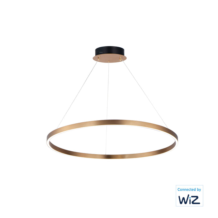 ET2 Groove 32 LED Pendant WiZ Model: E22726-GLD