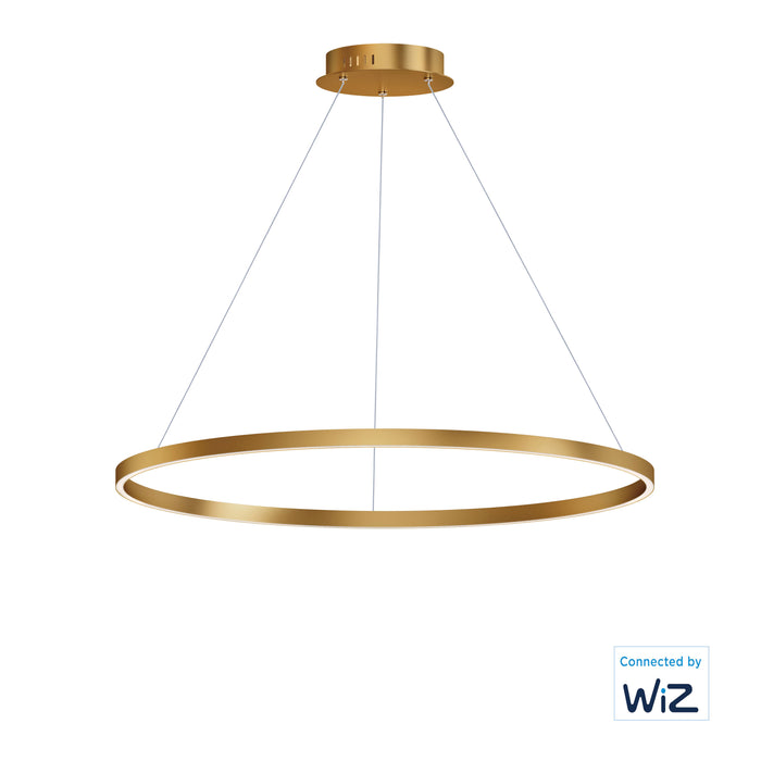 ET2 Groove 40 LED Pendant WiZ Model: E22728-GLD