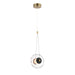 ET2 Amulet 1-Light LED Pendant Model: E24031-24BKNAB