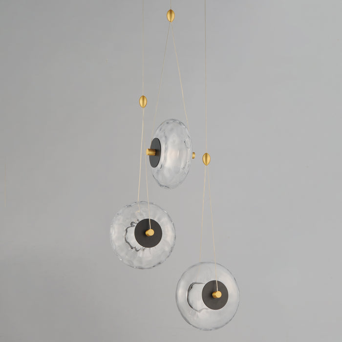 ET2 Amulet 3-Light LED Pendant Model: E24033-24BKNAB