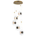 ET2 Amulet 5-Light LED Pendant Model: E24035-24BKNAB