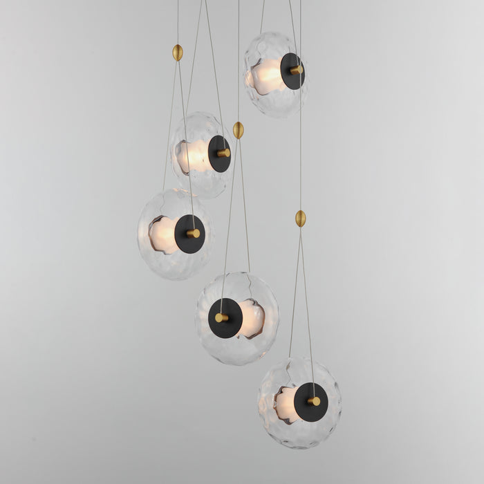 ET2 Amulet 5-Light LED Pendant Model: E24035-24BKNAB