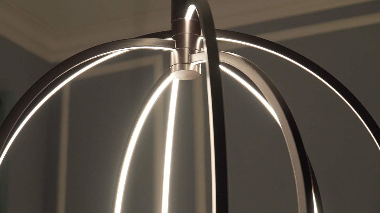 ET2 Concentric 36 LED Pendant Model: E24049-BZ