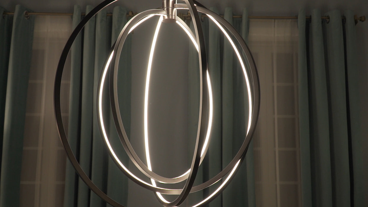 ET2 Concentric 36 LED Pendant Model: E24049-BZ