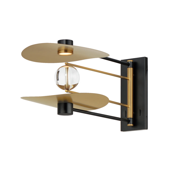 ET2 Pearl 2-Light LED Sconce Model: E24072-BKNAB