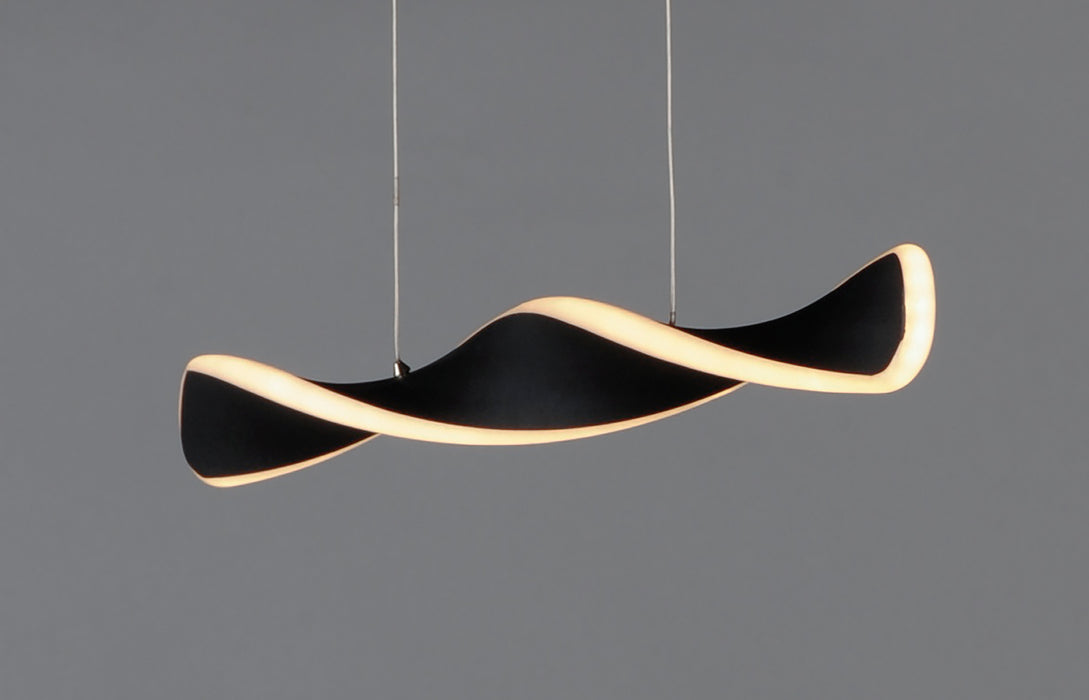 ET2 Pirouette 1-Light LED Pendant Model: E24155-BK