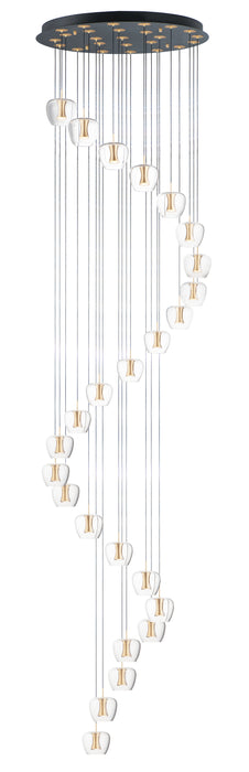 ET2 Newton 25-Light LED Pendant Model: E24169-18BKGLD