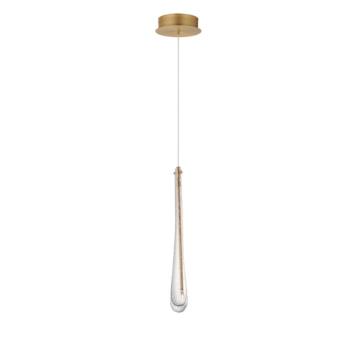 ET2 Stillo 1-Light LED Pendant Model: E24211-118GLD