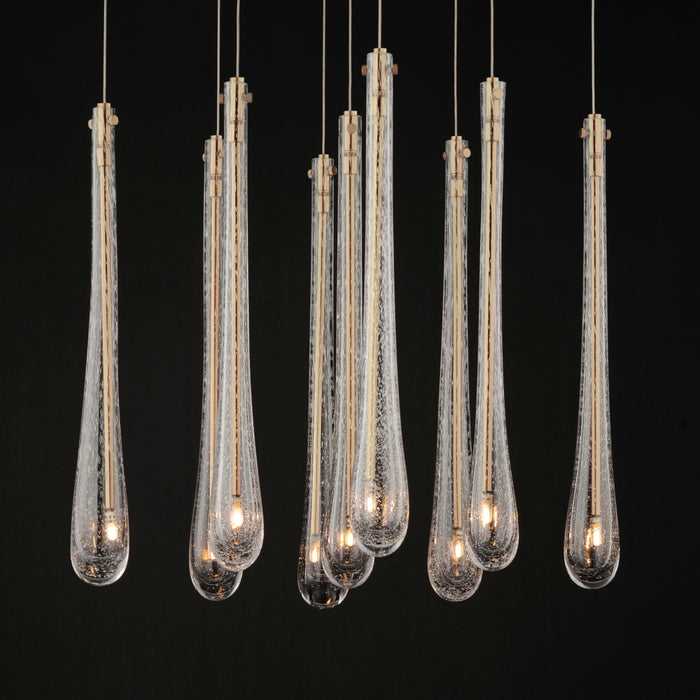 ET2 Stillo 9-Light LED Pendant Model: E24217-118GLD