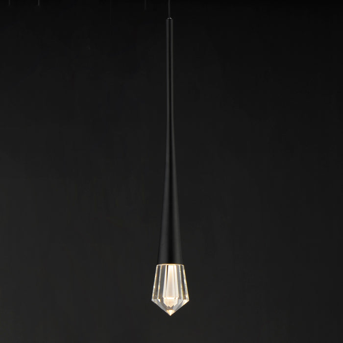 ET2 Pierce 1-Light LED Pendant Model: E24221-122BK