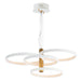 ET2 Hoopla 4-Light LED Pendant Model: E24326-WTGLD