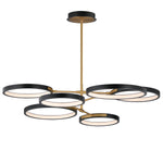 ET2 Hoopla 6-Light LED Pendant Model: E24328-BKGLD