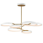 ET2 Hoopla 6-Light LED Pendant Model: E24328-WTGLD