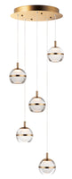 ET2 Swank 5-Light LED Pendant Model: E24595-93NAB