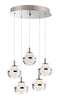 ET2 Swank 5-Light LED Pendant Model: E24595-93PC