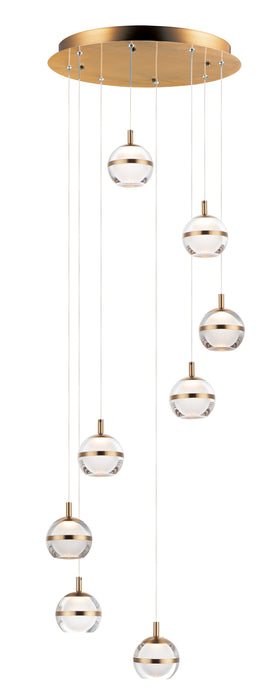 ET2 Swank 8-Light LED Pendant Model: E24598-93NAB