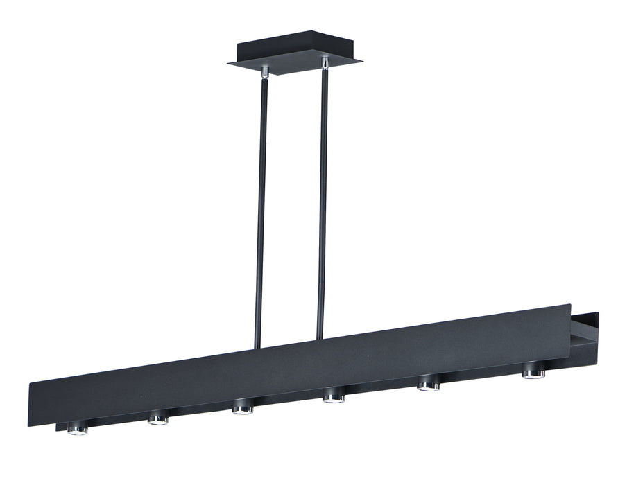 ET2 Beam 6-Light LED Pendant Model: E24636-BKPC