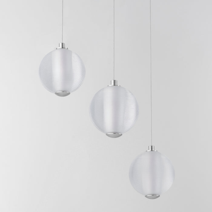 ET2 Rhythm 3-Light LED Pendant Model: E24643-144PC