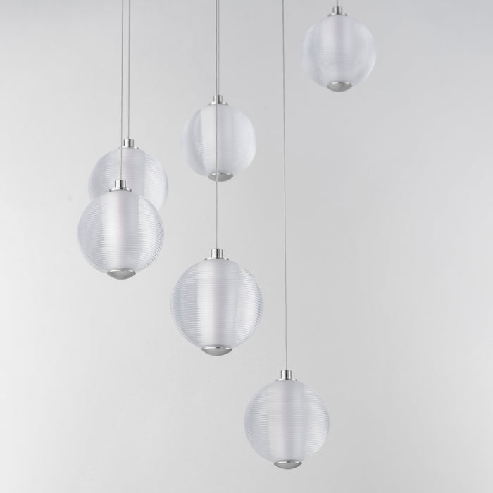 ET2 Rhythm 9-Light LED Pendant Model: E24646-144PC