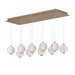 ET2 Rhythm 10-Light LED Pendant Model: E24648-144GLD