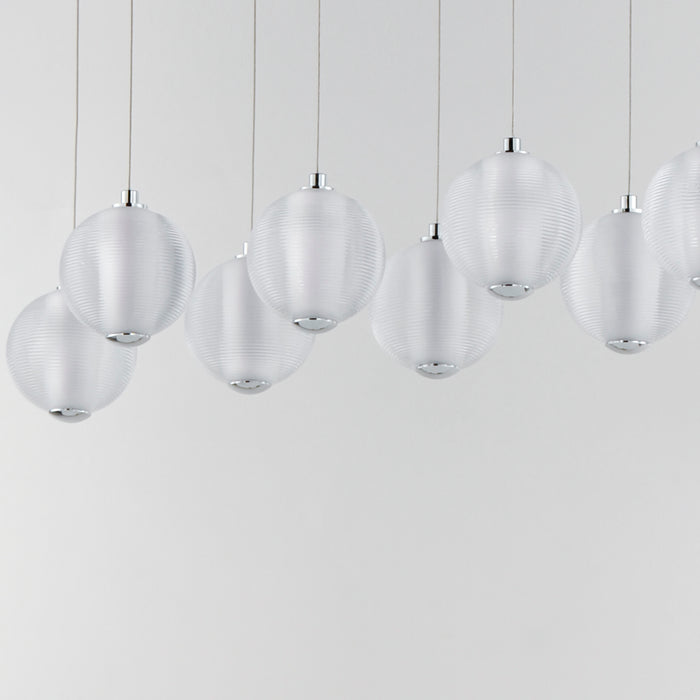 ET2 Rhythm 10-Light LED Pendant Model: E24648-144PC