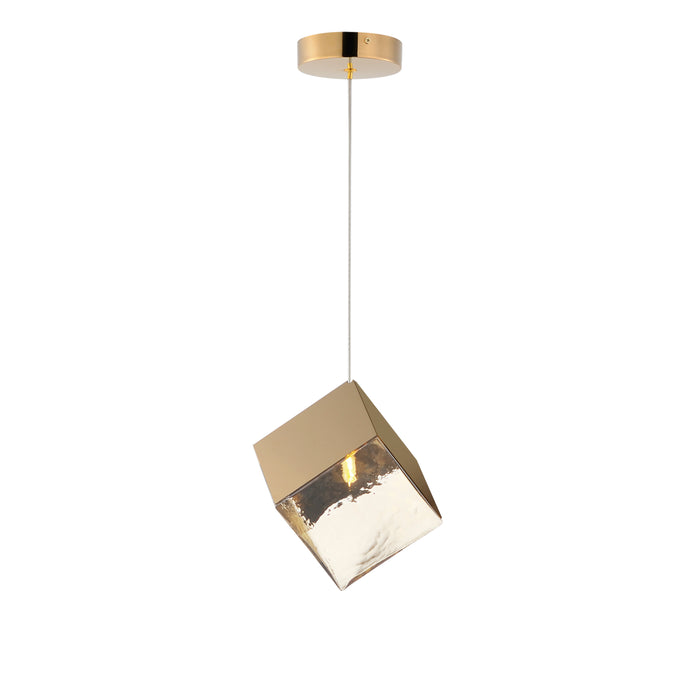 ET2 Ice Cube 1-Light LED Pendant Model: E24681-26FG