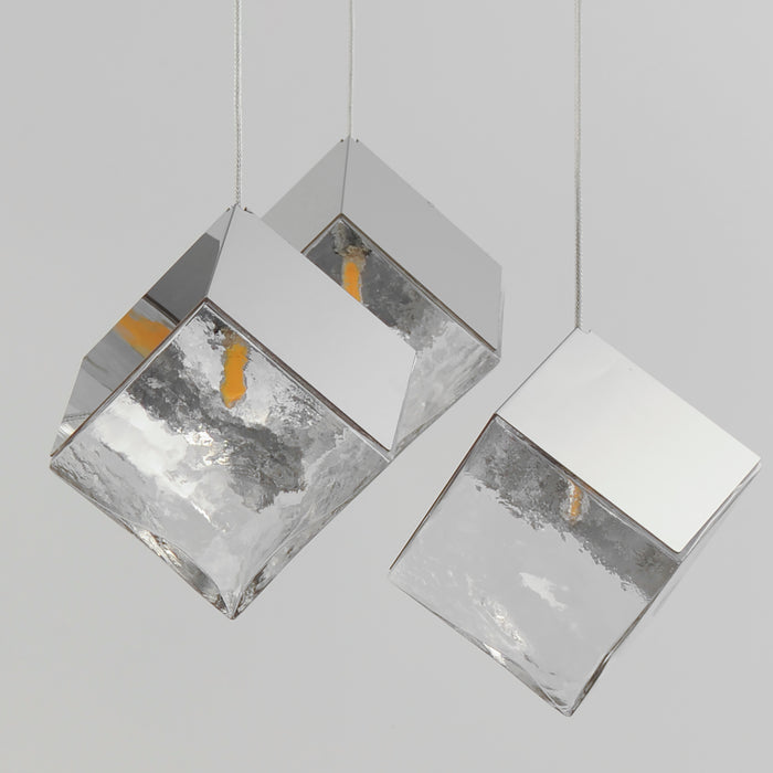 ET2 Ice Cube 3-Light LED Pendant Model: E24683-28PC