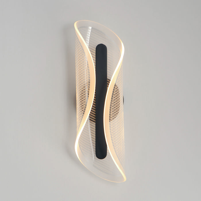 ET2 Manta 17 LED Wall Sconce Model: E24711-144BK